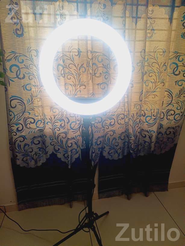 18 Inch Ring Light with Stand - ઇલેક્ટ્રોનિક ઍક્સેસરીઝ - મોડાસા - Image 4