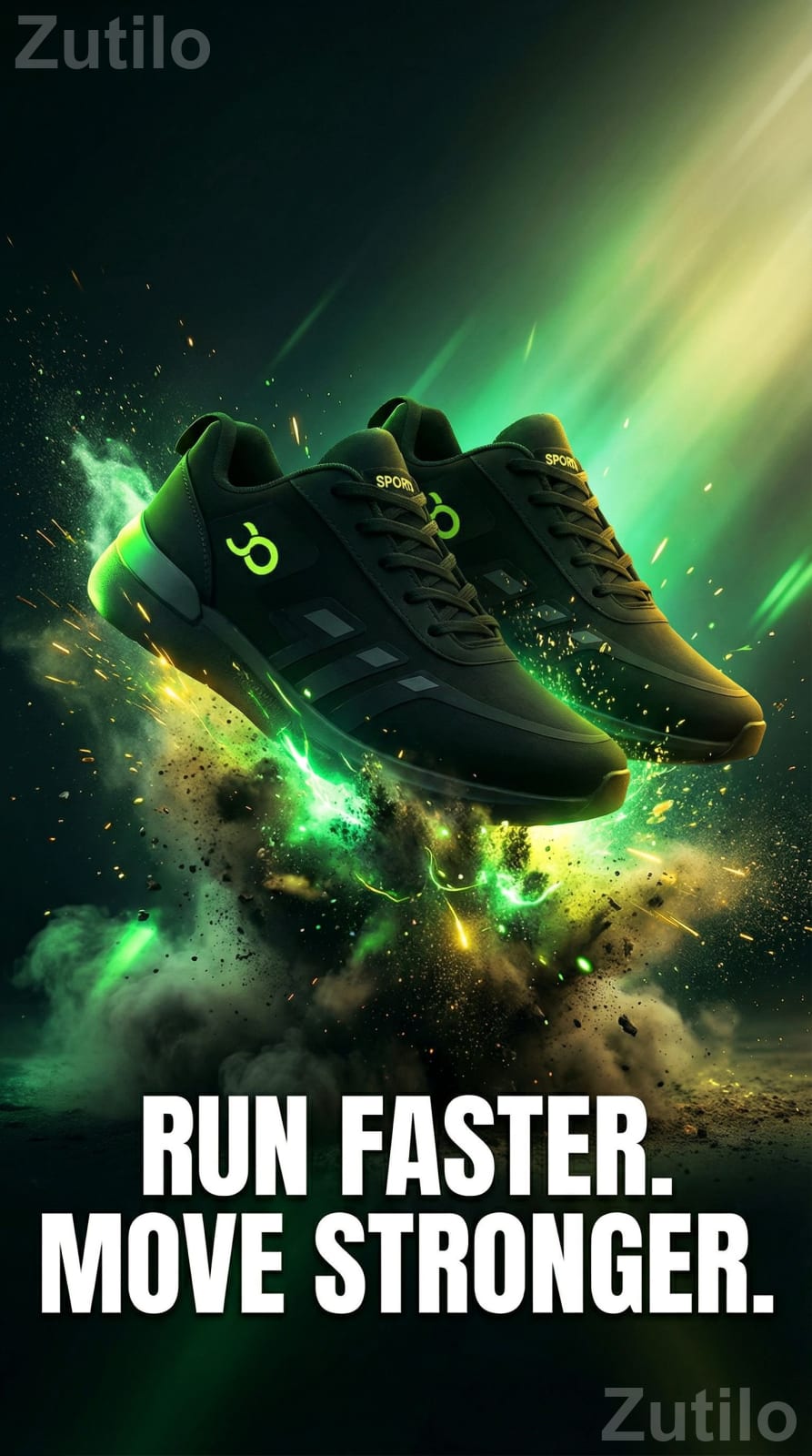 Men's Mesh Lace-Up Sports Shoes, Solid Pattern Men's Mesh Lace-Up Sports Shoes, Solid Pattern