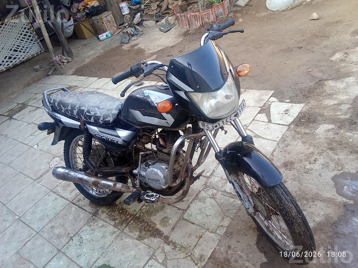 Used Black Two Wheeler Motorcycle - Bikes - Vanthali - Image 2