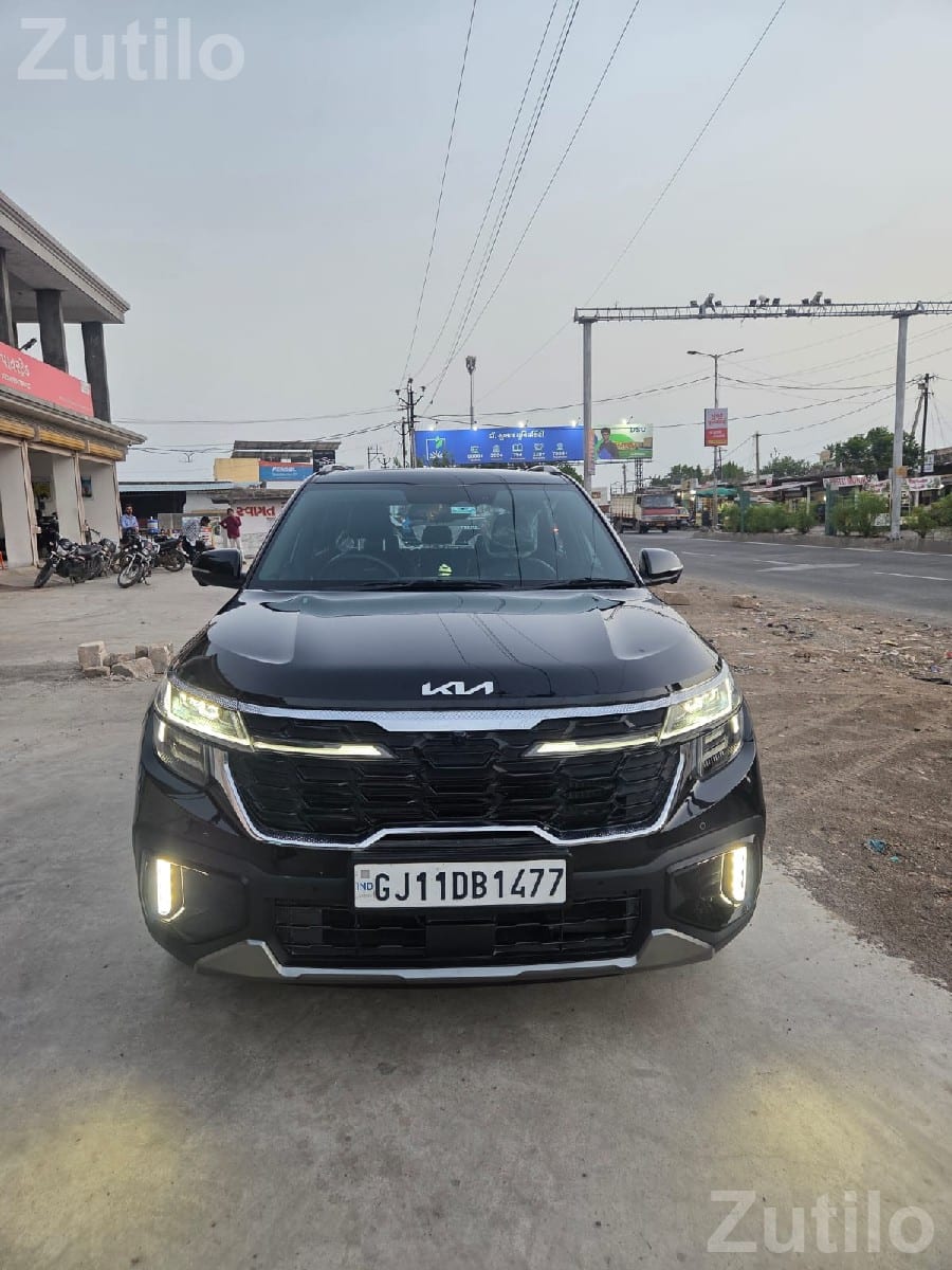 Kia Seltos GTX Line Diesel Automatic 5000 km - કાર - જુનાગઢ - Image 2