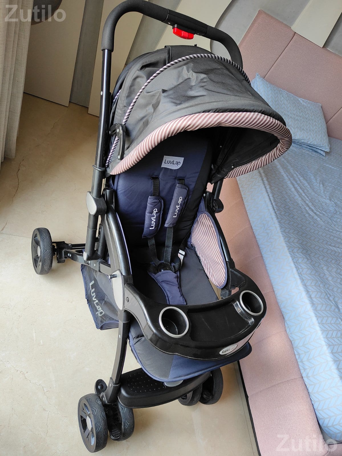Luv Lap Galaxy Baby Stroller Pram - સ્ટ્રોલર અને પ્રામ - રાજકોટ શહેર - Image 2