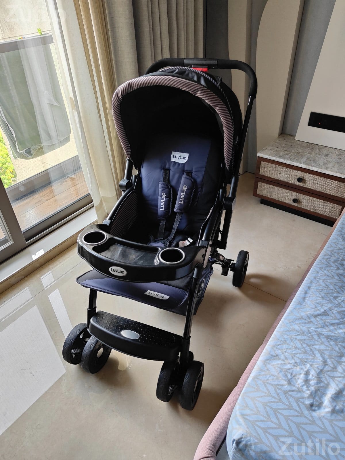 Luv Lap Galaxy Baby Stroller Pram - સ્ટ્રોલર અને પ્રામ - રાજકોટ શહેર - Image 3