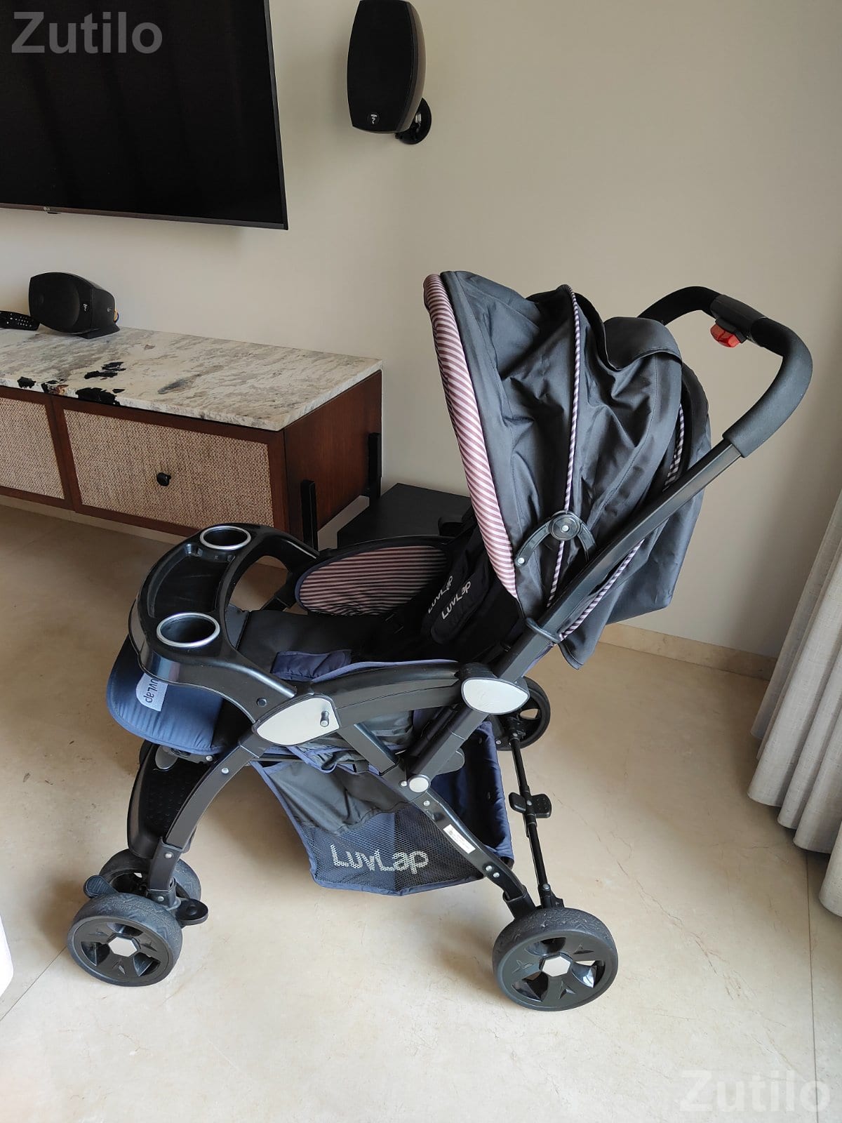 Luv Lap Galaxy Baby Stroller Pram - સ્ટ્રોલર અને પ્રામ - રાજકોટ શહેર - Image 4