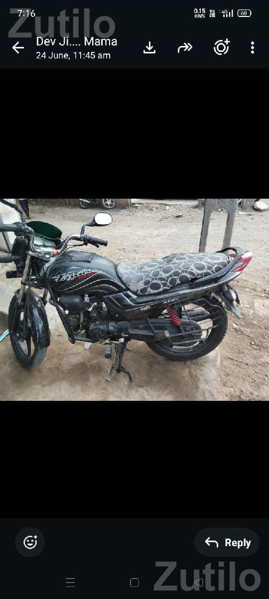 2015 Hero Passion Black Commuter Bike - Bikes - Keshod - Image 2
