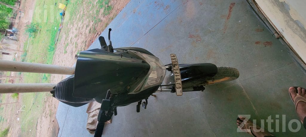 2010 Modified Black Self Start Scooter