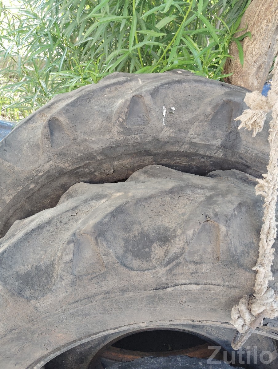 Tractor Tyre Set 12.4-28 Goodyear MRF - Auto Parts - Gondal - Image 4