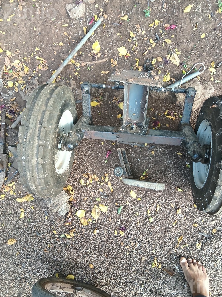 New Sanedo Front Tyres with Wheel Assembly