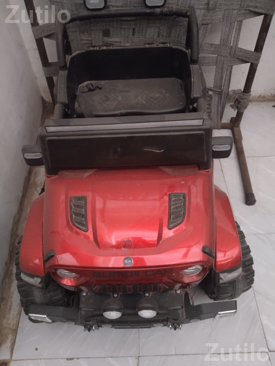 Red Kids Electric Ride-On Toy Car for Play - રમકડાં - કેશોદ - Image 2