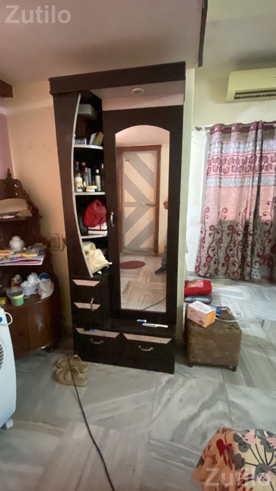 Double bed and dressing