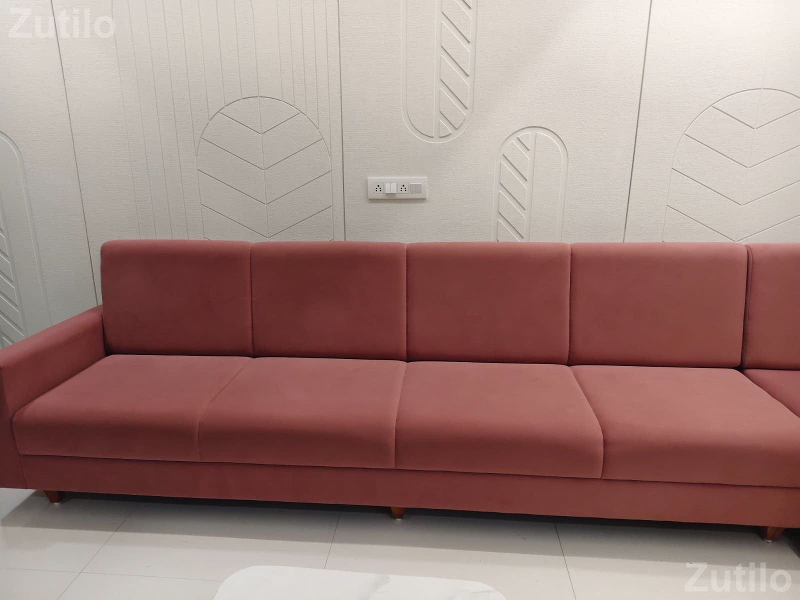 8 seater sofa with 2 puffylies - Sofa Sets - Vadodara City - Image 2