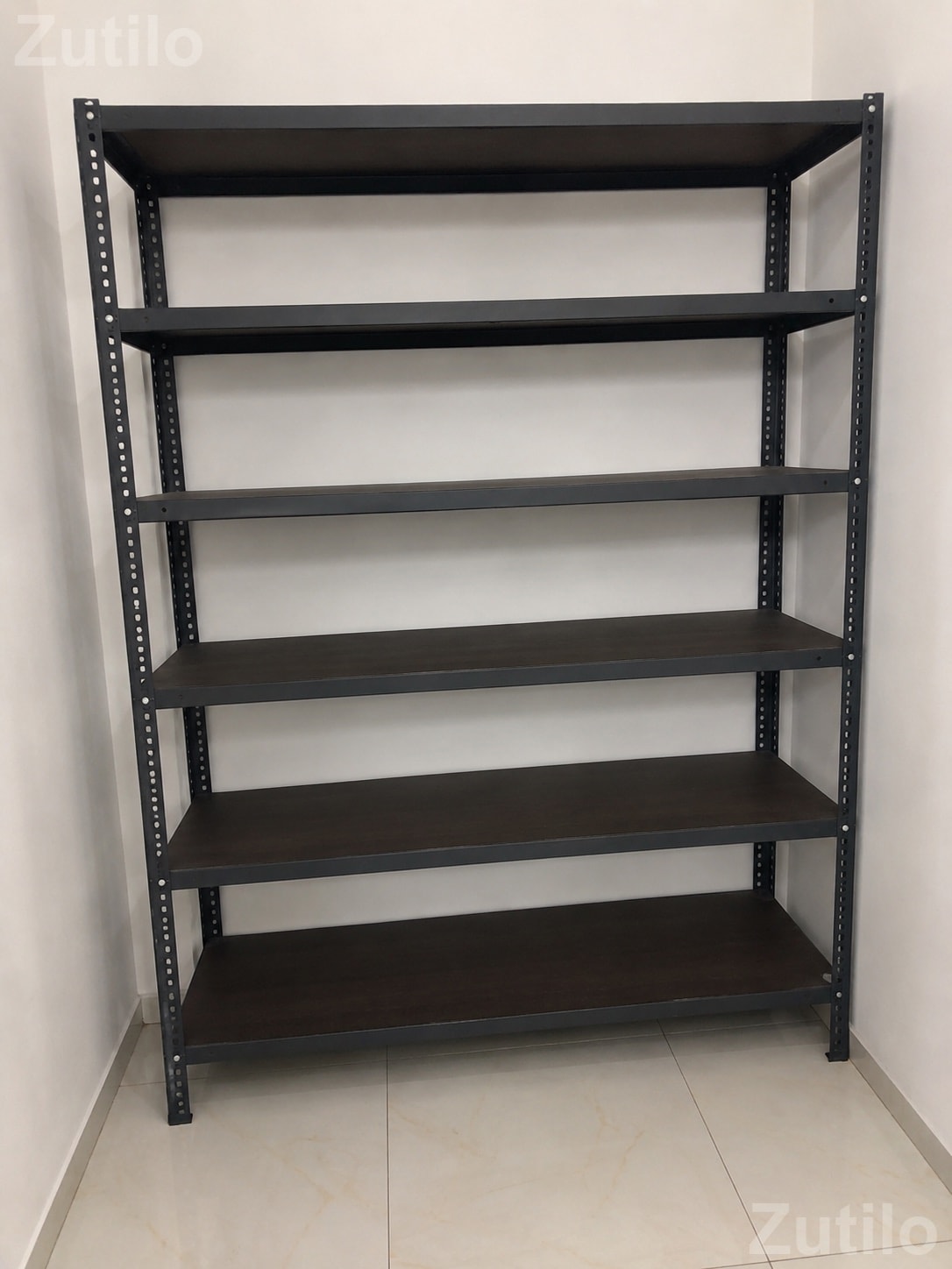 Heavy Duty 6-Tier Iron Storage Rack | Premium Quality | Like New - Cupboards & Storage - Ahmedabad City - Image 2