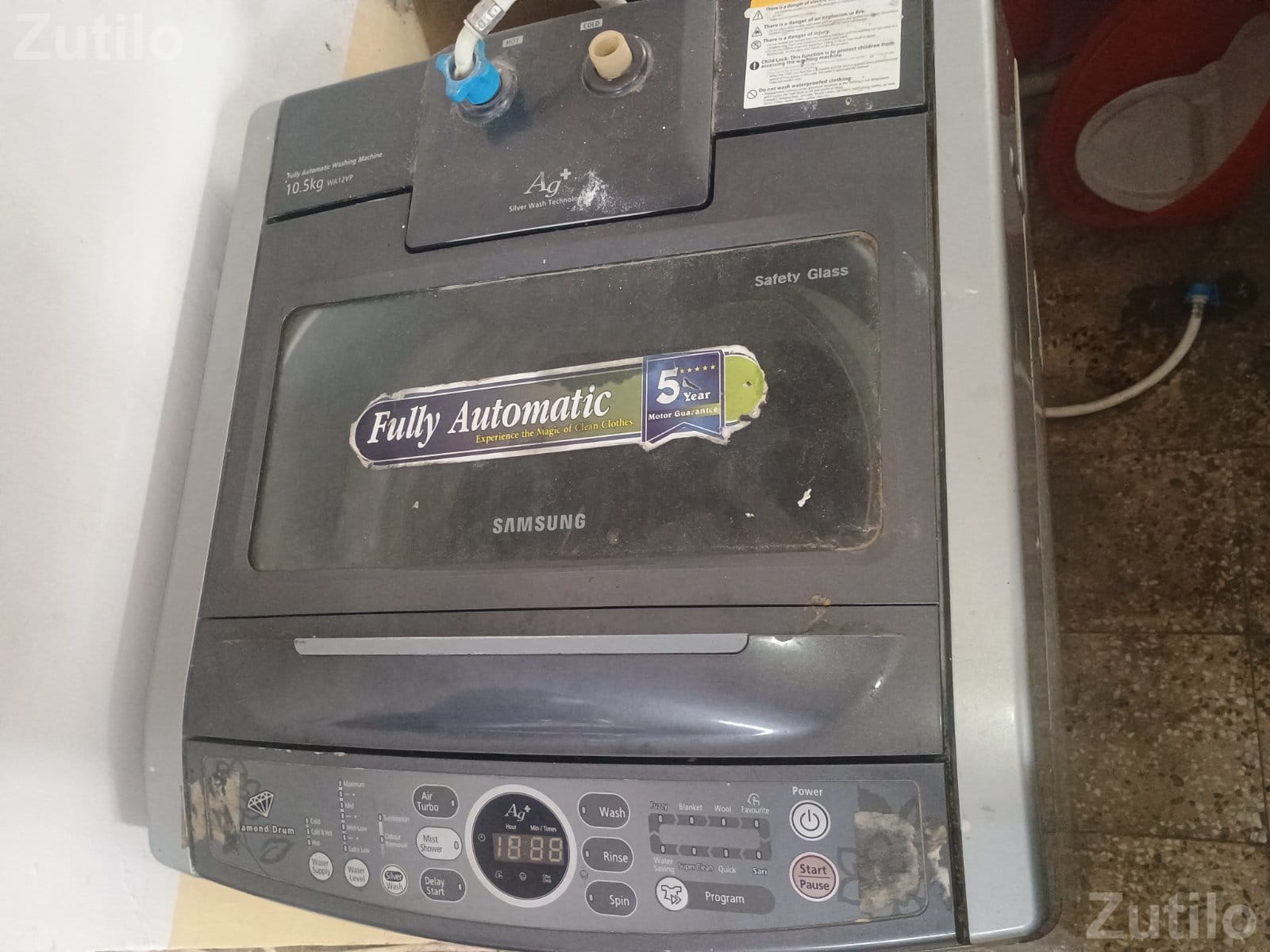 Samsung fully automatic top-load washing machine