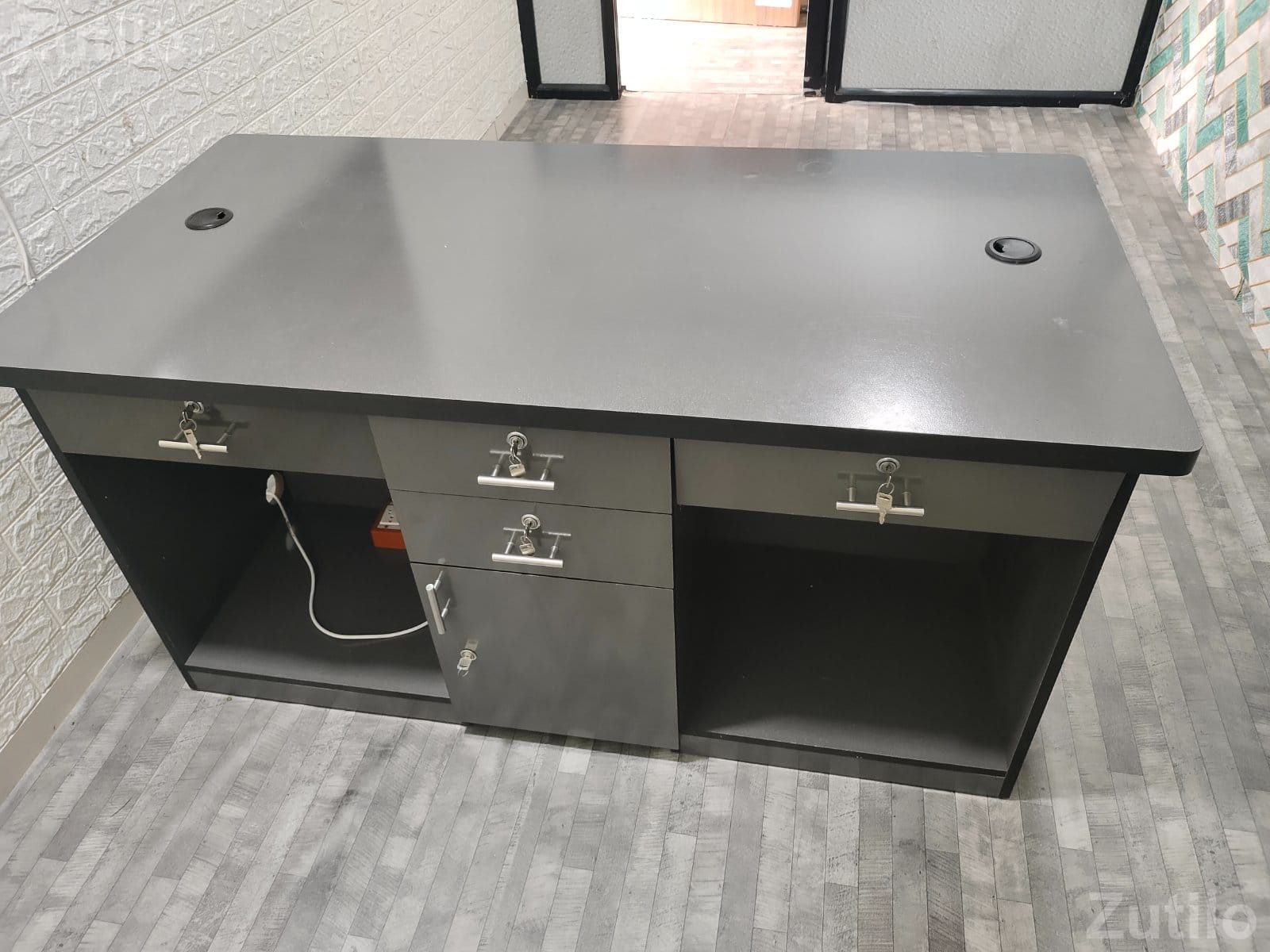 Computer Table 2 seat - Office Furniture - Surat City - Image 4