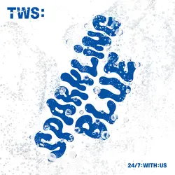 TWS TWS 1st Mini Album 'Sparkling Blue' albüm kapağı