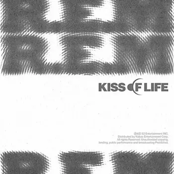 KISS OF LIFE R.E.M albüm kapağı