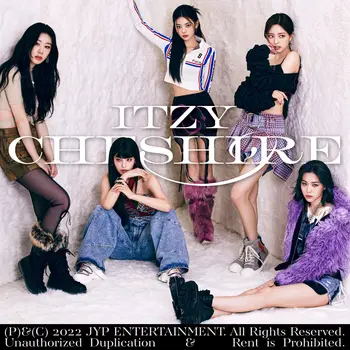 ITZY Cheshire albüm kapağı