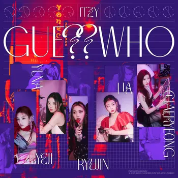 ITZY GUESS WHO albüm kapağı
