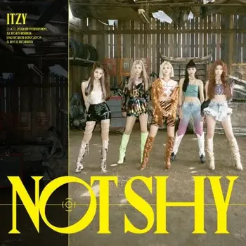 ITZY Not Shy (English Ver.) albüm kapağı