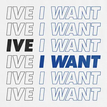 IVE I WANT albüm kapağı
