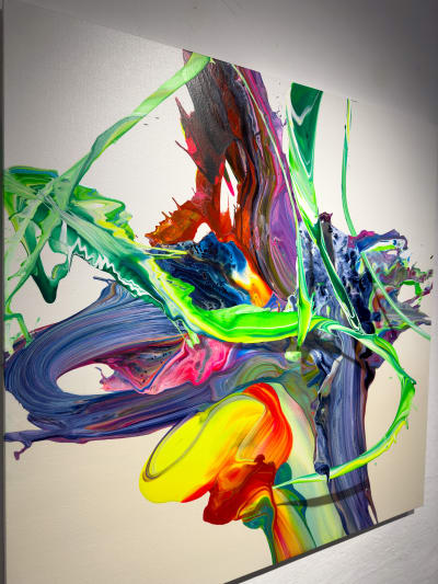 Alex Voinea Acrylic painting art matiz gallery shipping worldwide