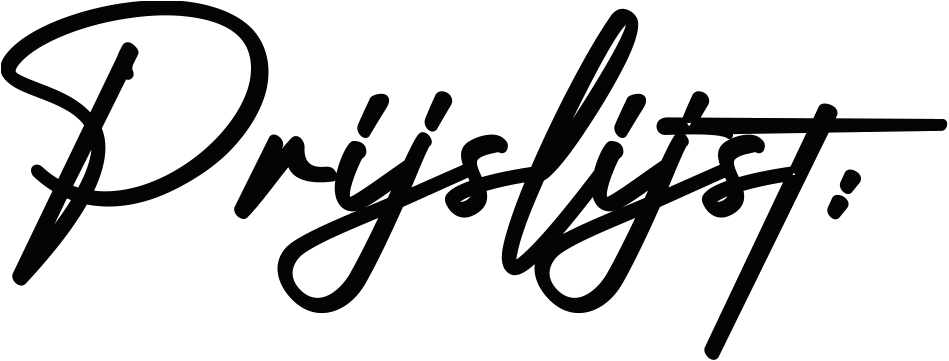 Prijslijst