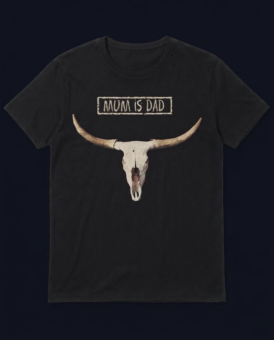 T-Shirt Skull Black