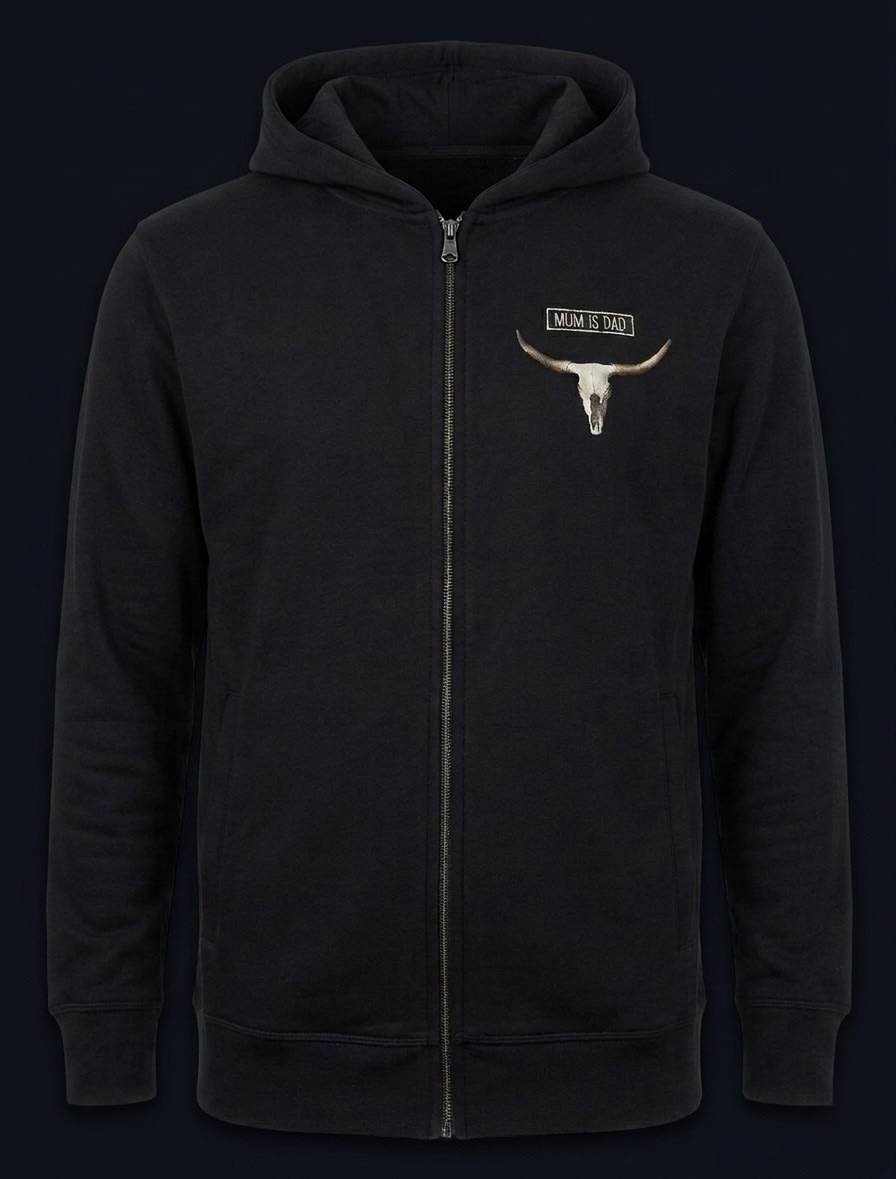 Zip Hoodie MUM IS DAD Frontseite