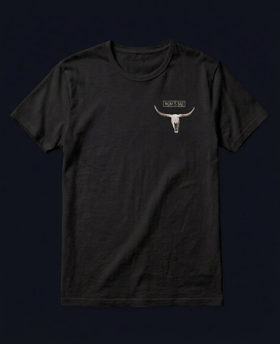 T-Shirt Skull Klein Schwarz