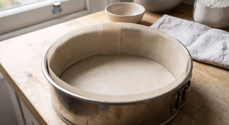 How to Line a Cake Tin: Round, Square & Loaf Tins step image