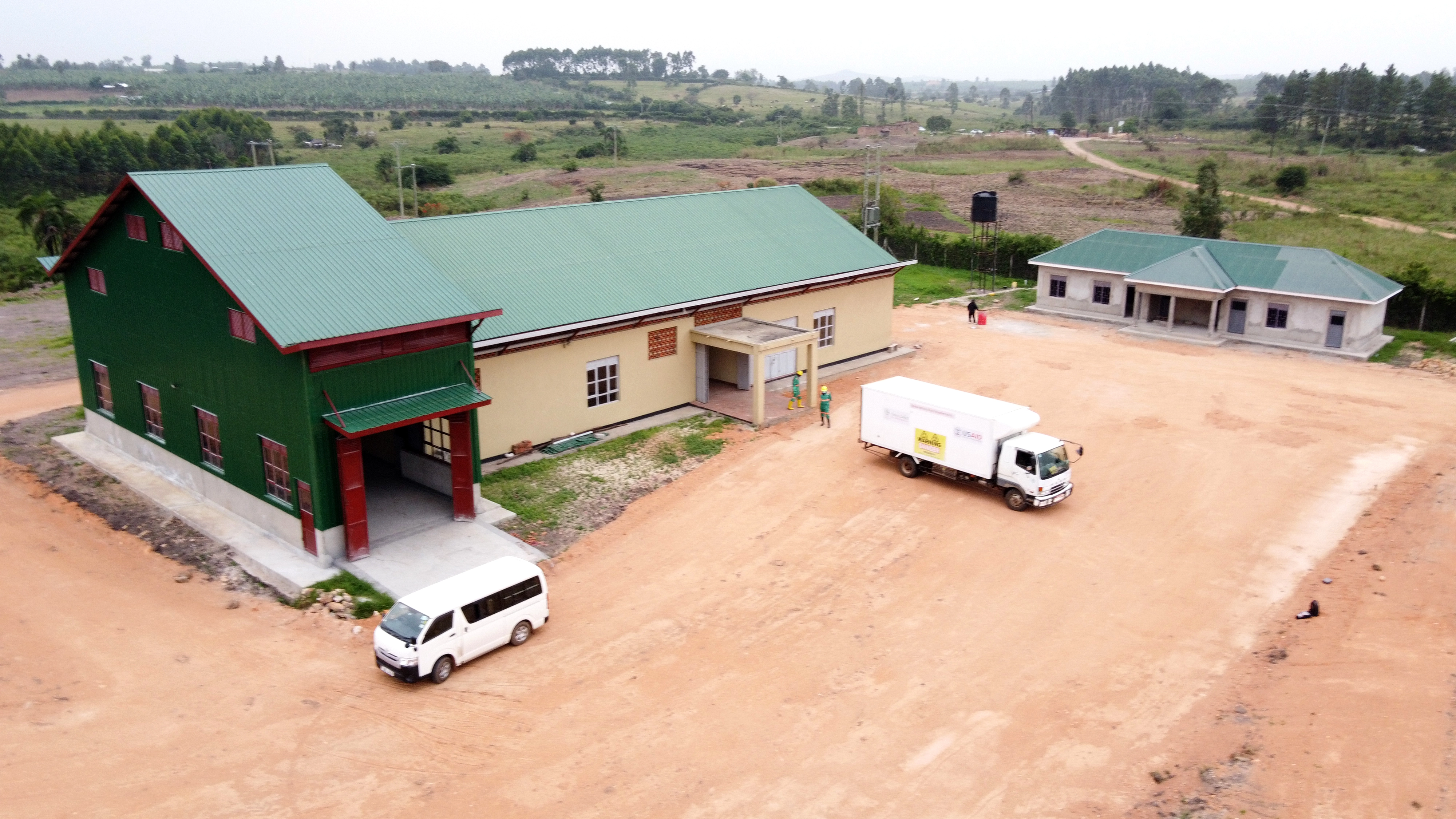 Green Label Services treatment and incineration facility in Mbarara District