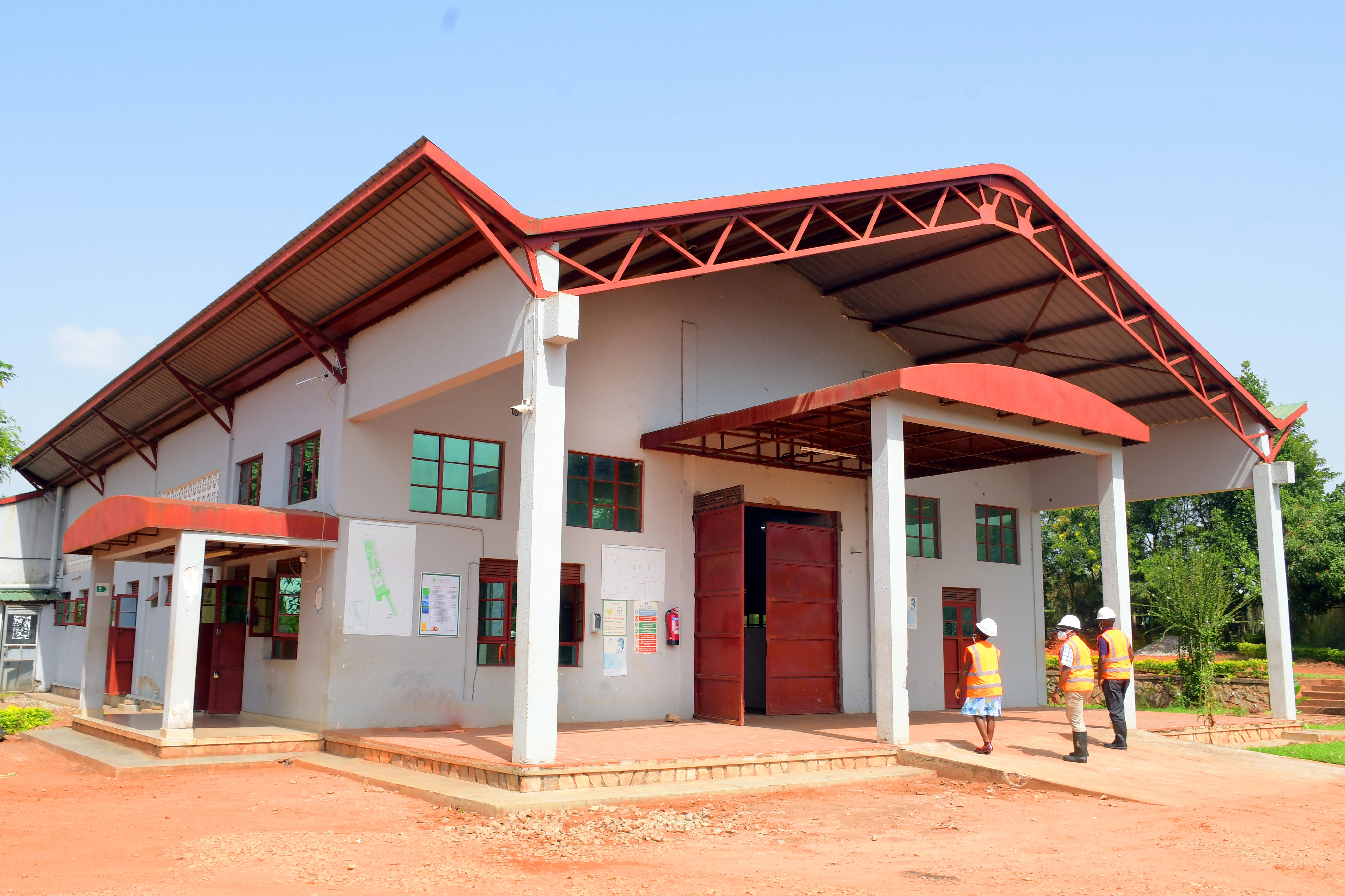 Green Label Services incineration plant in Iganga District Eastern Uganda