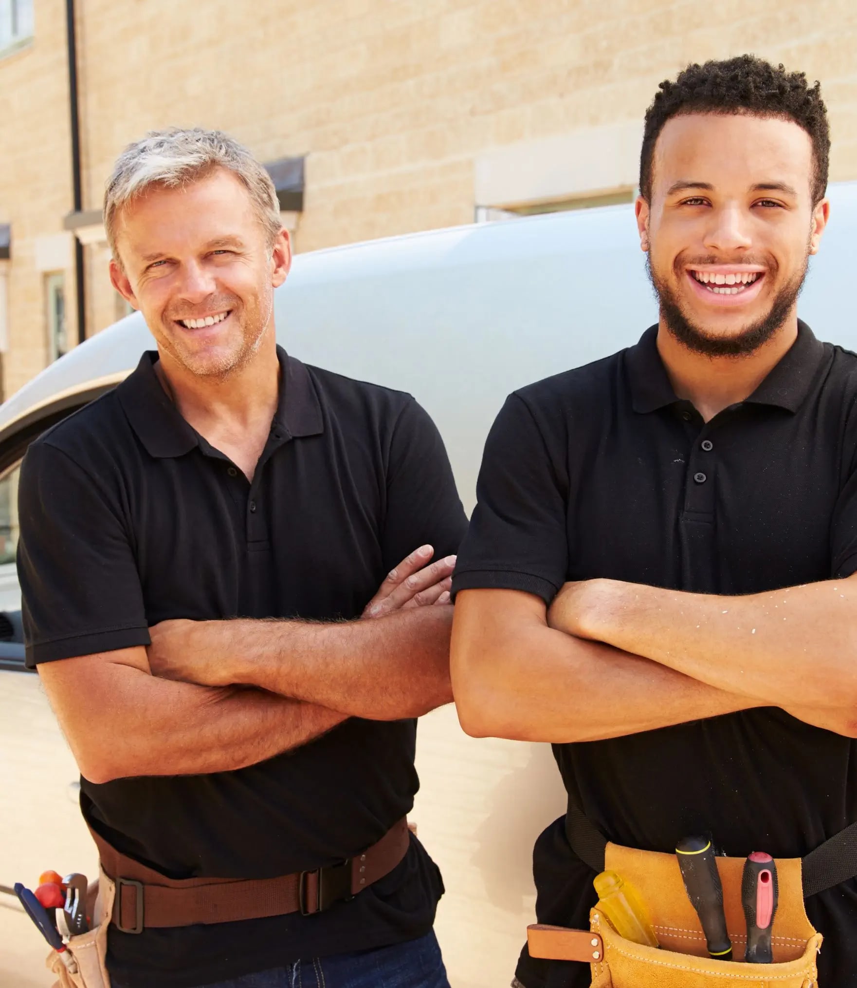 two tradesmen