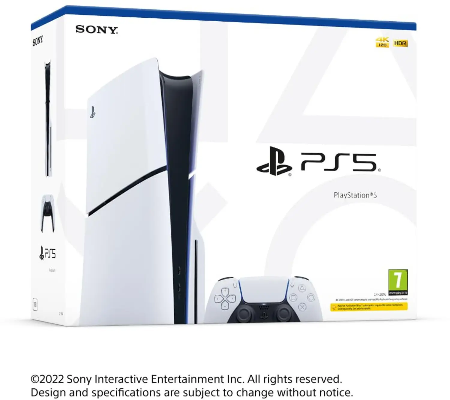 SONY PlayStation5 Console (slim) CFI-2008A01X/CFI-2116A01Y) 1 TB