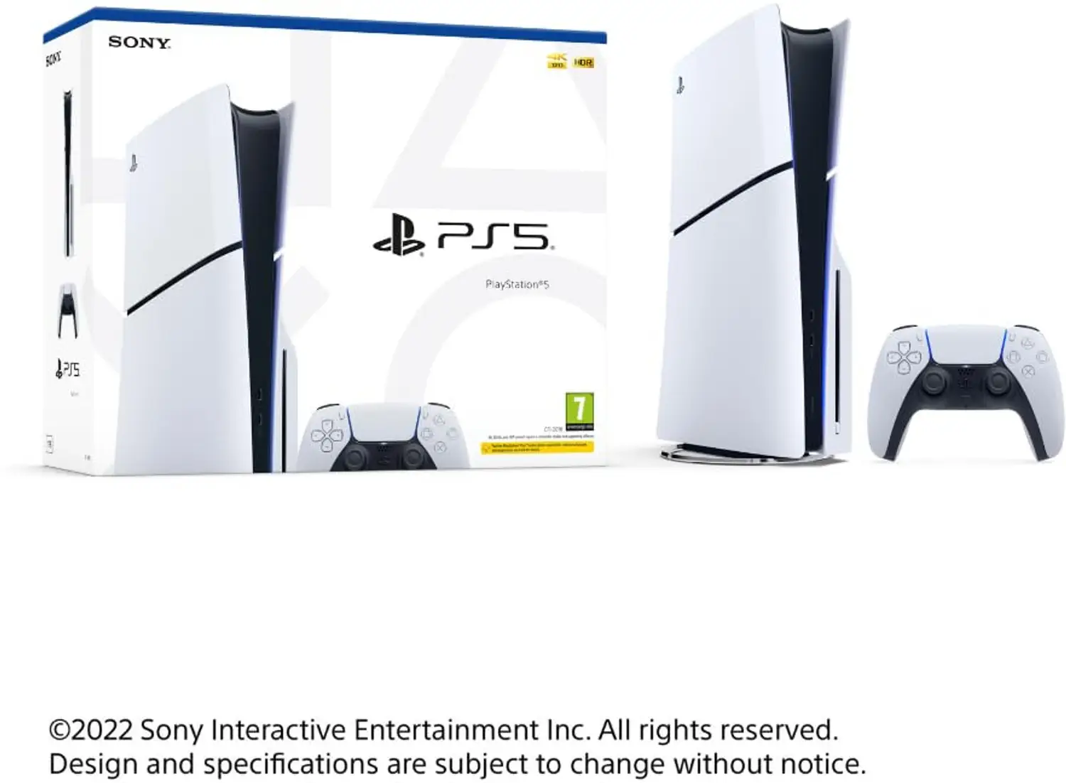 SONY PlayStation5 Console (slim) CFI-2008A01X/CFI-2116A01Y) 1 TB 3