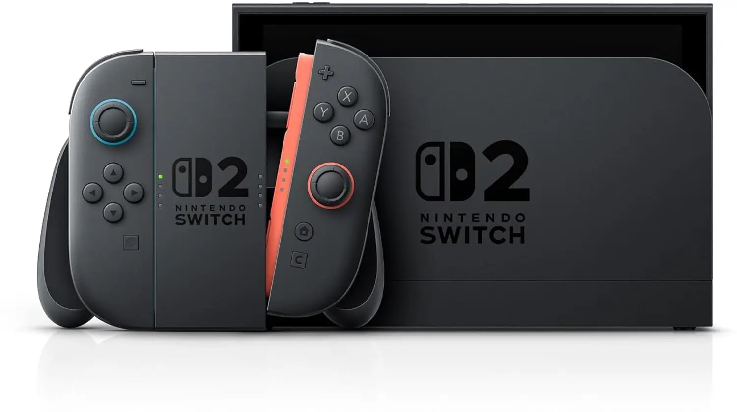 NINTENDO Switch 2 Gaming Console | The Ultimate 3-in-1 Gaming Powerhouse| Next Version | Play:Handheld or TV, Tabletop With 4K HDR | Built-in GameChat & Video Chat 256 GB with Joy-Con 2 with Magnetic Snap, Smart & Super Portable, Best Value for Gamers 3