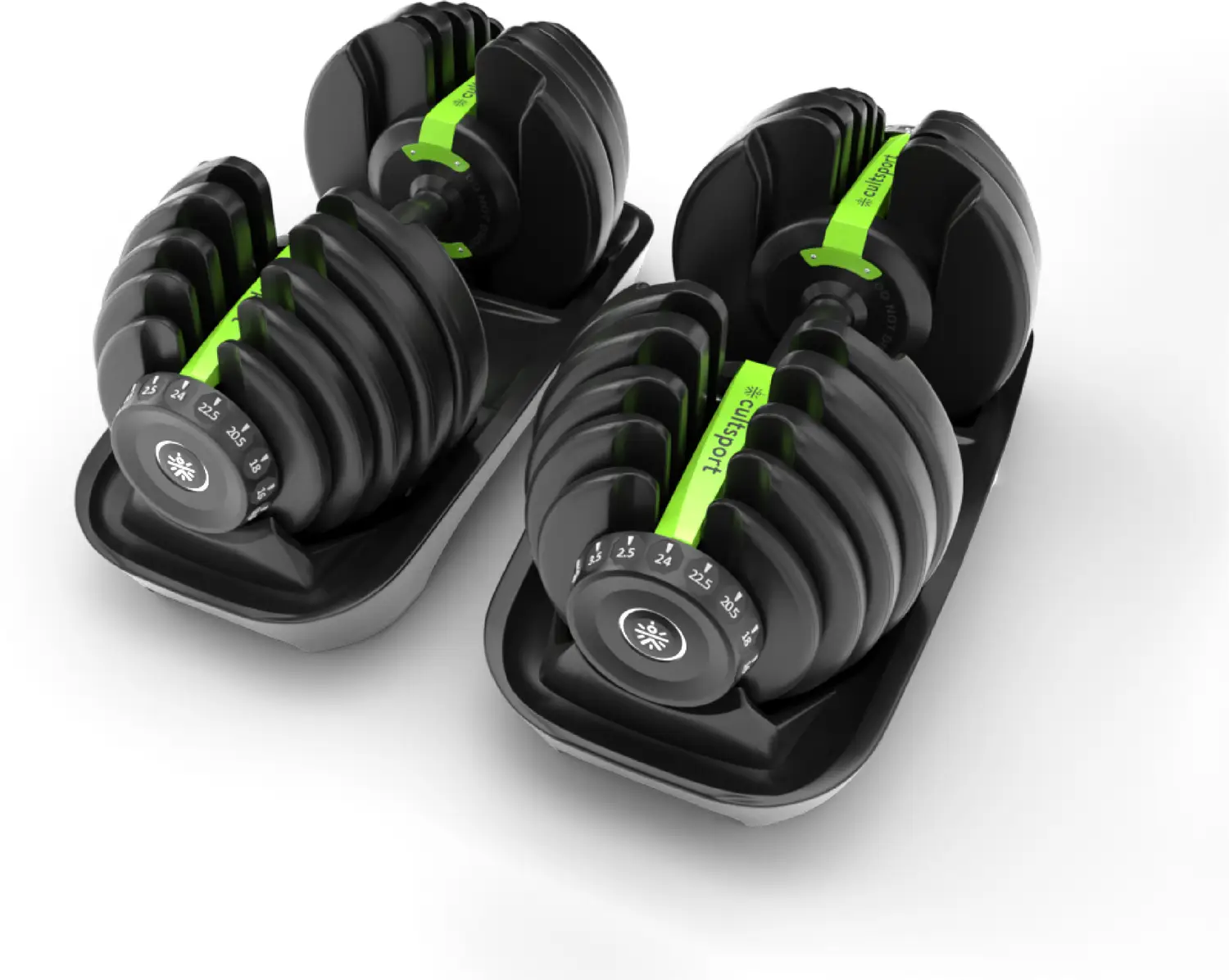 Cultsport Adjustable Dumbbell(Pack of 2) for Men & Women for Fitness and Home Workout Home Gym Combo