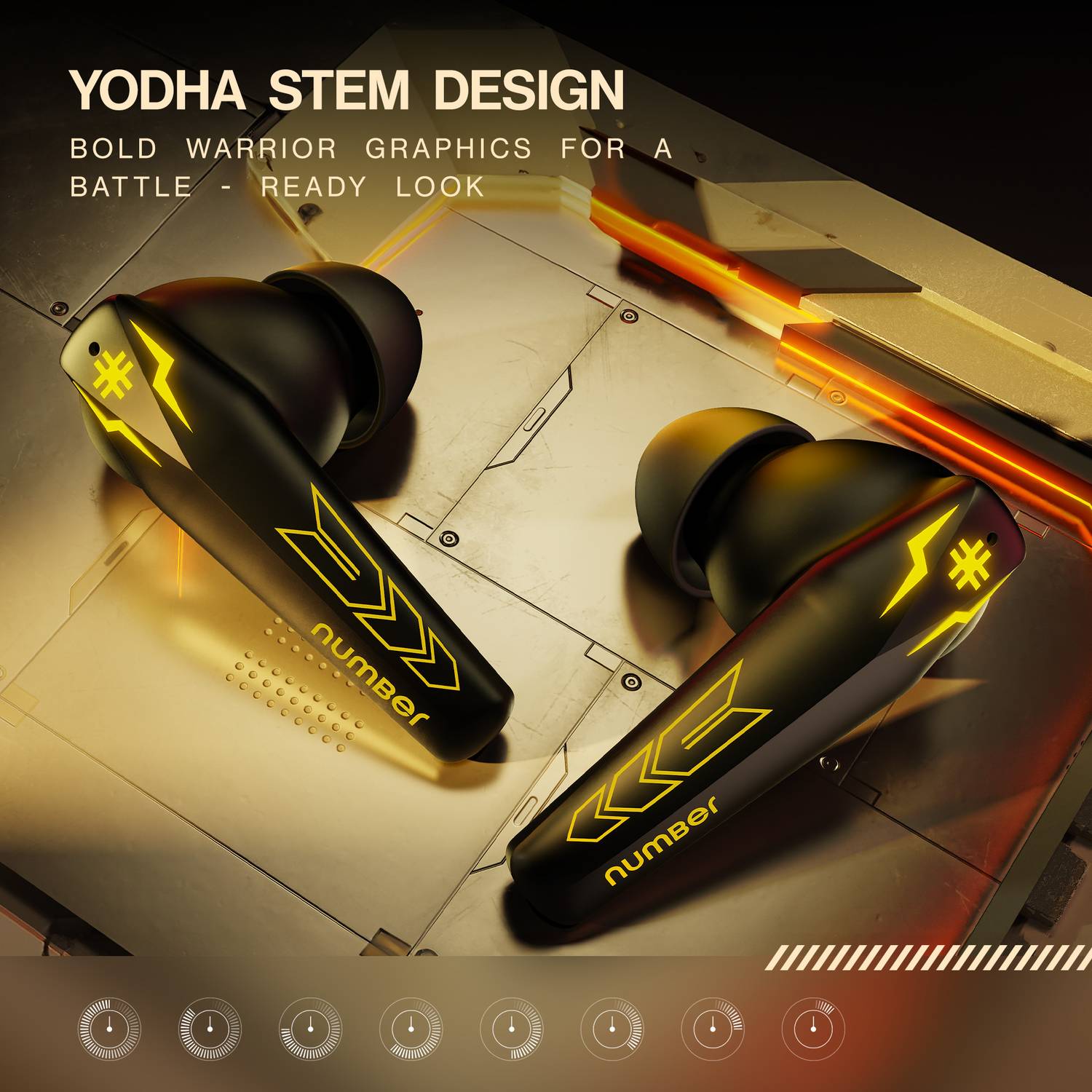 Number Super Buds Pro GT99 Dual Pair, 4 Mic ENC Gaming RGB TWS,35ms Latency,70H Battery Bluetooth 3