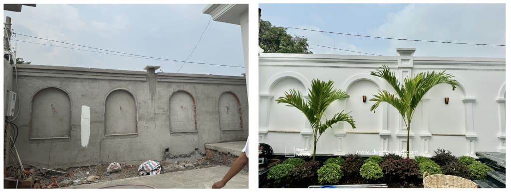 Trồng cây trang trí nhà đẹp tại Củ Chi