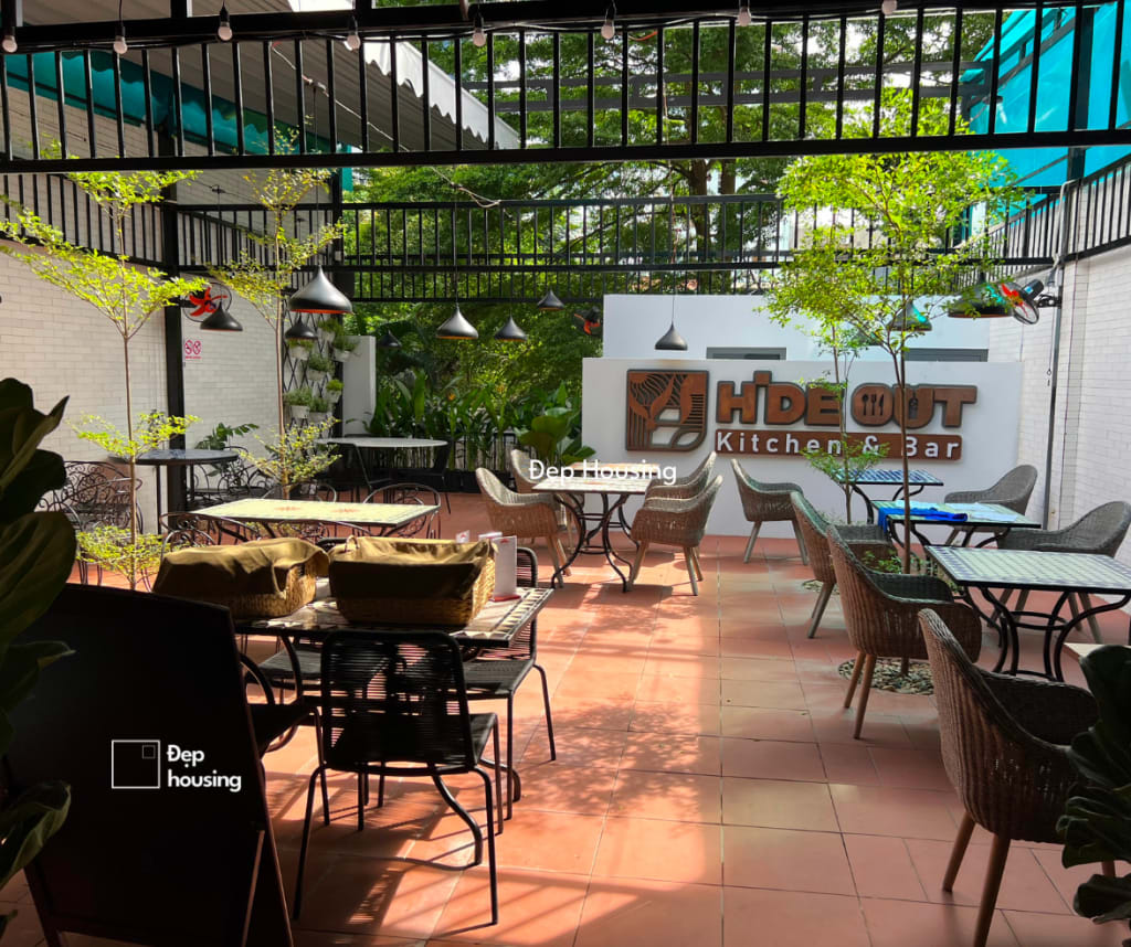 Cây xanh nhà hàng Hide Out — ảnh 3
