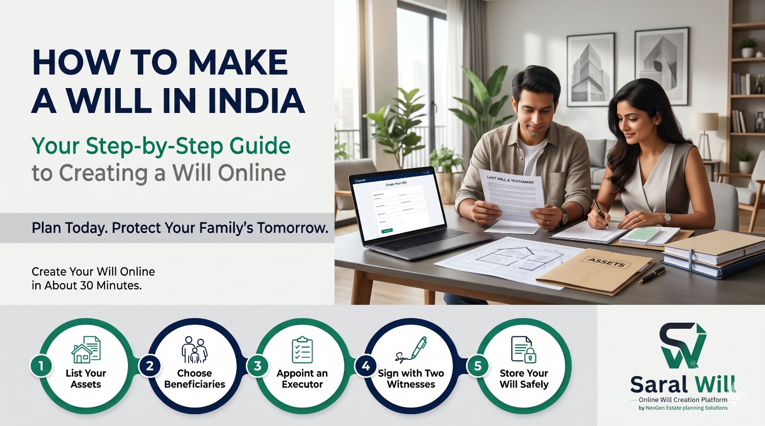 How to Make a Will in India: Step-by-Step