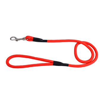 LAISSE RONDE REFLECHISSANTE POLYPROPYLENE 100*1CM ESSENTIEL ROUGE