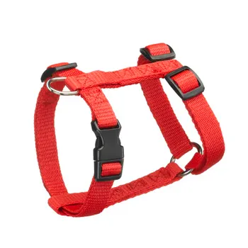 HARNAIS REGLABLE ESSENTIEL M/35>50CM ROUGE