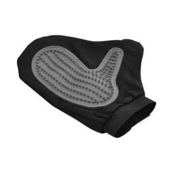 GANT DE BROSSAGE 24,5CM NOIR GRIS