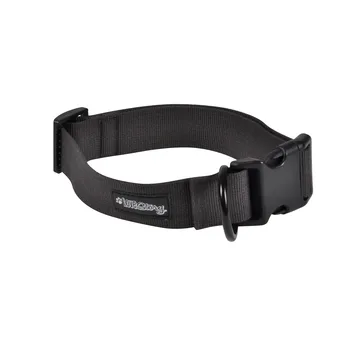 COLLIER VISCOSE DE BAMBOU REGLABLE 50>70CM*38MM ANTHRACITE