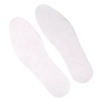 SEMELLES COTON EPONGE TAILLE 44-46 BLANC
