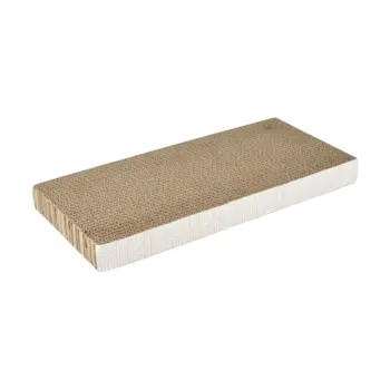GRIFFOIR PLAT A VEC HERBE A CHAT CARTON IMPRIME 42*20.5*H.3.5 CM