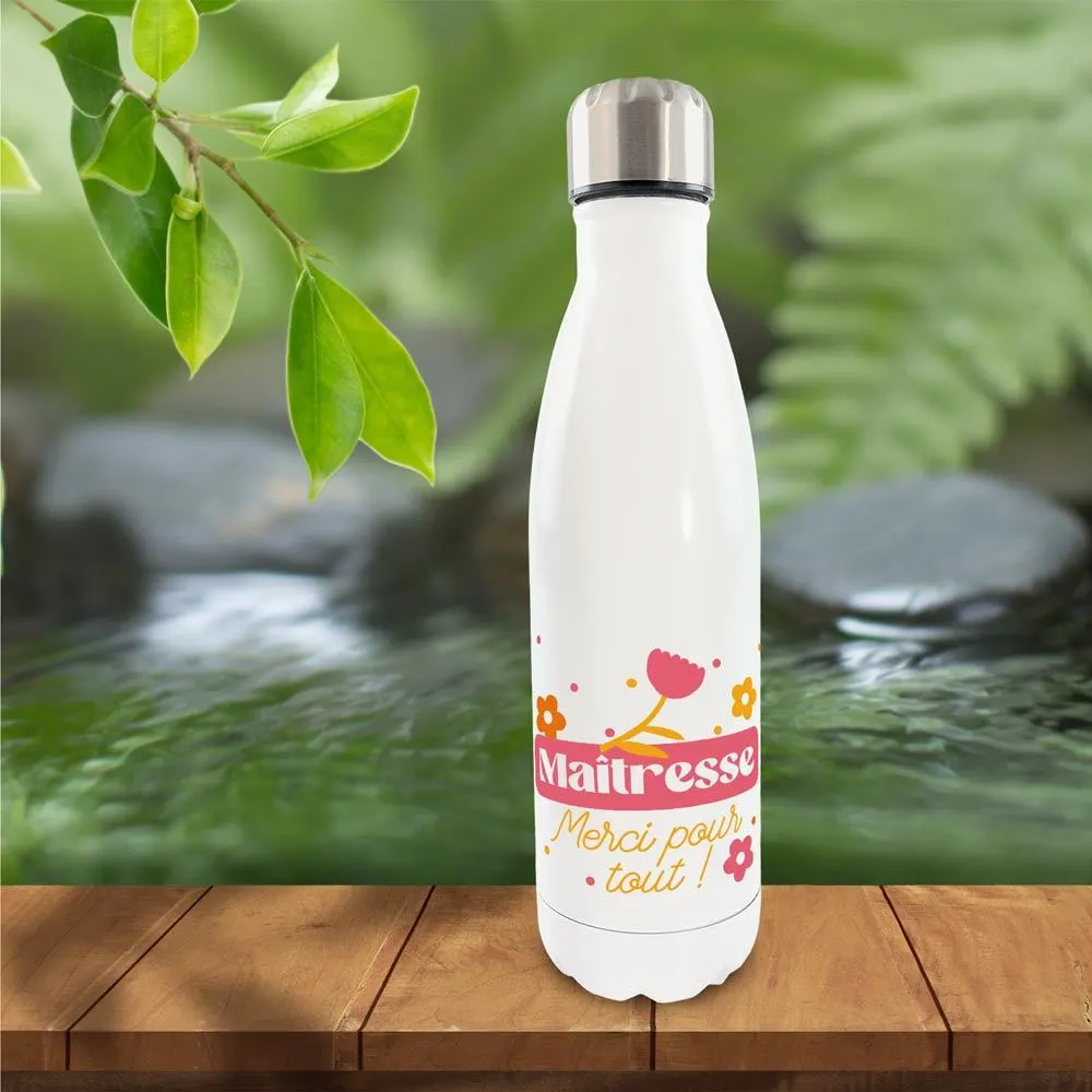 GOURDE ISOTHERME MAITRESSE MERCI POUR TOUT