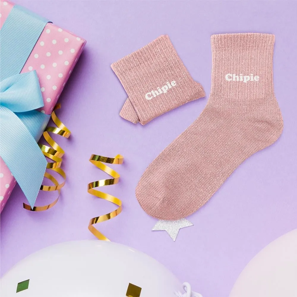 CHAUSSETTES PAILLETTES ENFANT CHIPIE 3-6ANS FILLE