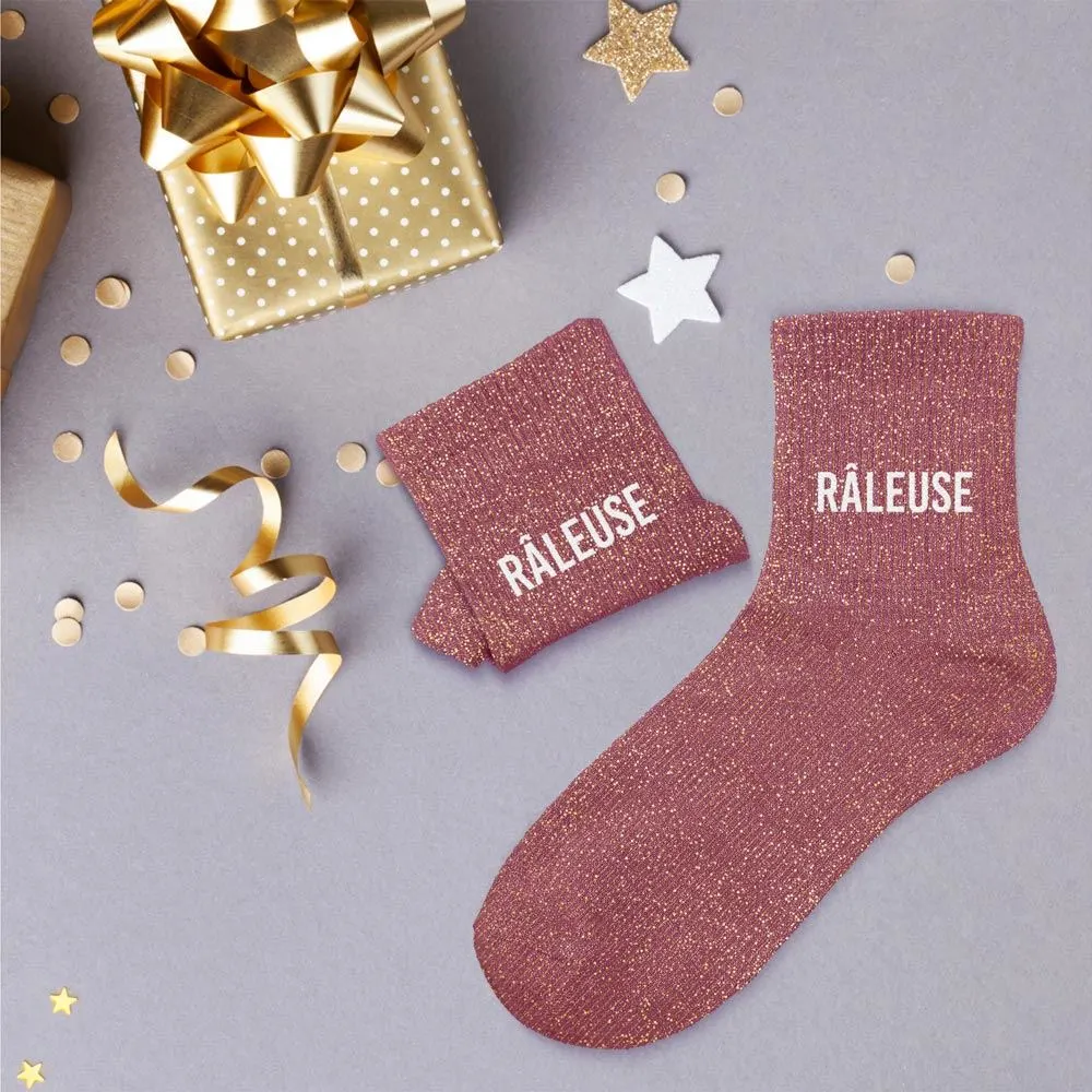 CHAUSSETTES PAILLETTES RÂLEUSE
