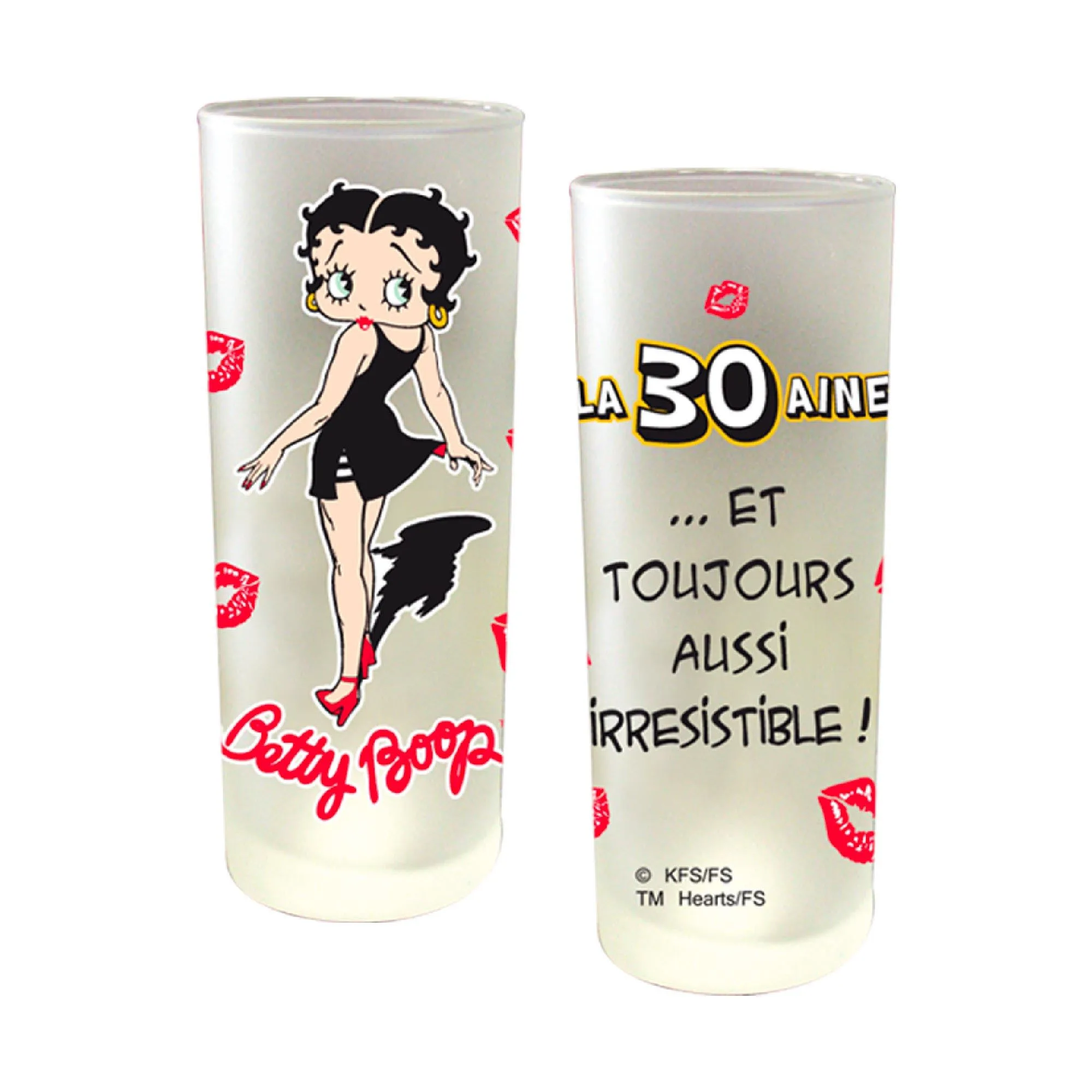 Verre Betty Boop 40 ans